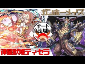 [サモンズボード]【滅】ガンホーメイズ_ザッハーク　ティセラパ(オート&高速周回用)