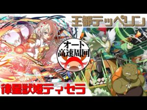 [サモンズボード]【神】王都テッペリン_グアーム&ダイガンド　ティセラパ(オート&高速周回用)