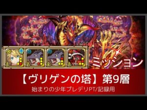 サモンズボード【ヴリゲンの塔】第9層(始まりの少年プレデリPT/記録用)