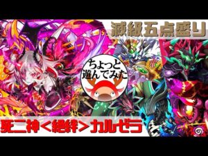 [サモンズボード]カルゼラでちょっと遊んでみた_滅級五点盛り(常設編)