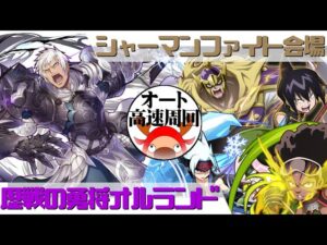 [サモンズボード]【神】シャーマンファイト会場_道 蓮　オルランドパ(オート&高速周回用)