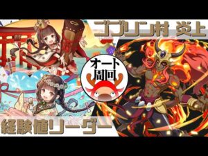 [サモンズボード]【神+】ゴブリン村 炎上_イフリート　経験値Lパ(オート周回用)