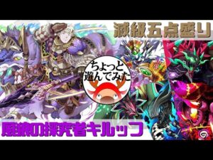 [サモンズボード]キルッフでちょっと遊んでみた_滅級五点盛り(常設編)