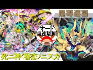 [サモンズボード]【滅】魔導迷宮_グリモア　ニスカパ(オート&高速周回用)