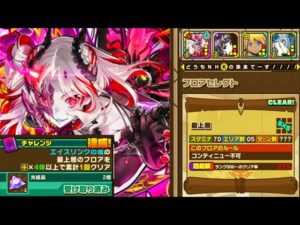 【サモンズボード】エイスリングの塔　最上層　カルゼラパ　アシスト編成ミッション