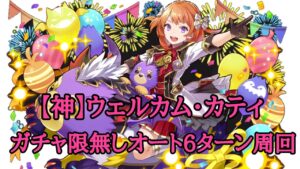 【サモンズボード】サモンゲートエリア【神】ウェルカム・カティ ガチャ限無しオート周回