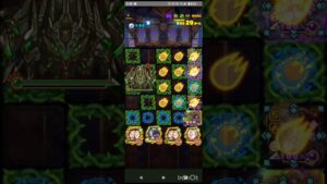 #サモンズボード #総力戦#コールダムの魔城　　砦制覇6　進化前はスバトリス、ニスカ、レムゥ、キヨウでワンパンして駐留