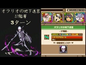 召喚圖板(サモンズボード)《合作地錯_オラリオの地下迷宮_37階層》(バランスタイプ×4)(3ターン)