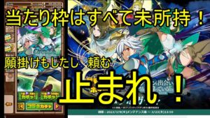 【サモンズ】【実況】ダンまちコラボガチャ　ラストピックアップ　１１連【ウル】