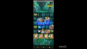 #サモンズボード#古代遺跡ナーオス　宝箱回収しつつオート(かなり運任せ)