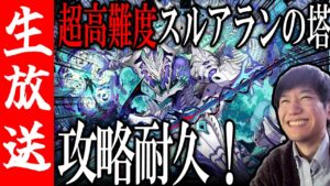 【生配信🔴】最高難易度！ スルアランの塔 ～攻略耐久～【サモンズボード】